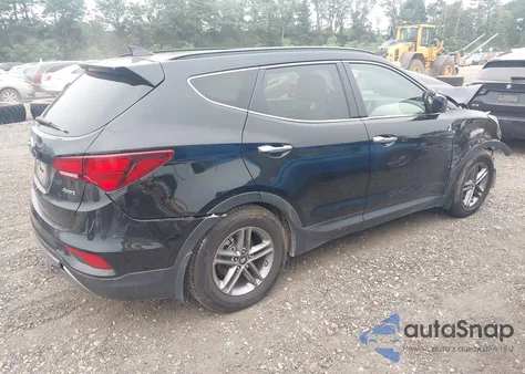 2017 Hyundai Santa Fe Sport 2.4L из США, поврежденный, VIN 5XYZU3LB4HG400000